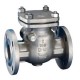 SS Swing Check Valve IC Flanged End Investment Casting CF-8 Stainless Steel 304 (CLASS :150#)